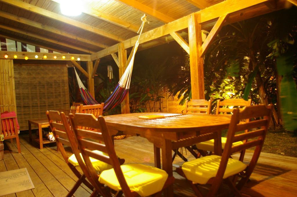 Kaz Creole Aventure Tropicale Insolite, Fibre, Jardin Et Jacuzzi Prives Saint-Francois  Δωμάτιο φωτογραφία
