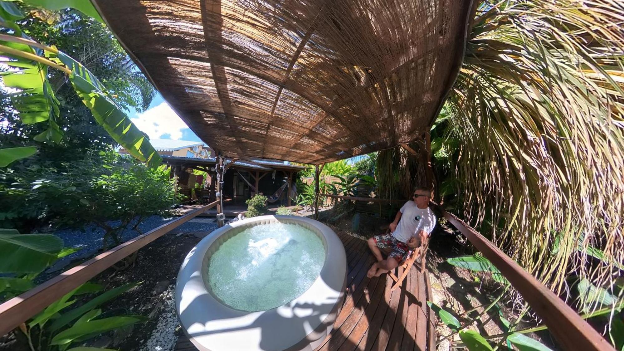 Kaz Creole Aventure Tropicale Insolite, Fibre, Jardin Et Jacuzzi Prives Saint-Francois  Εξωτερικό φωτογραφία
