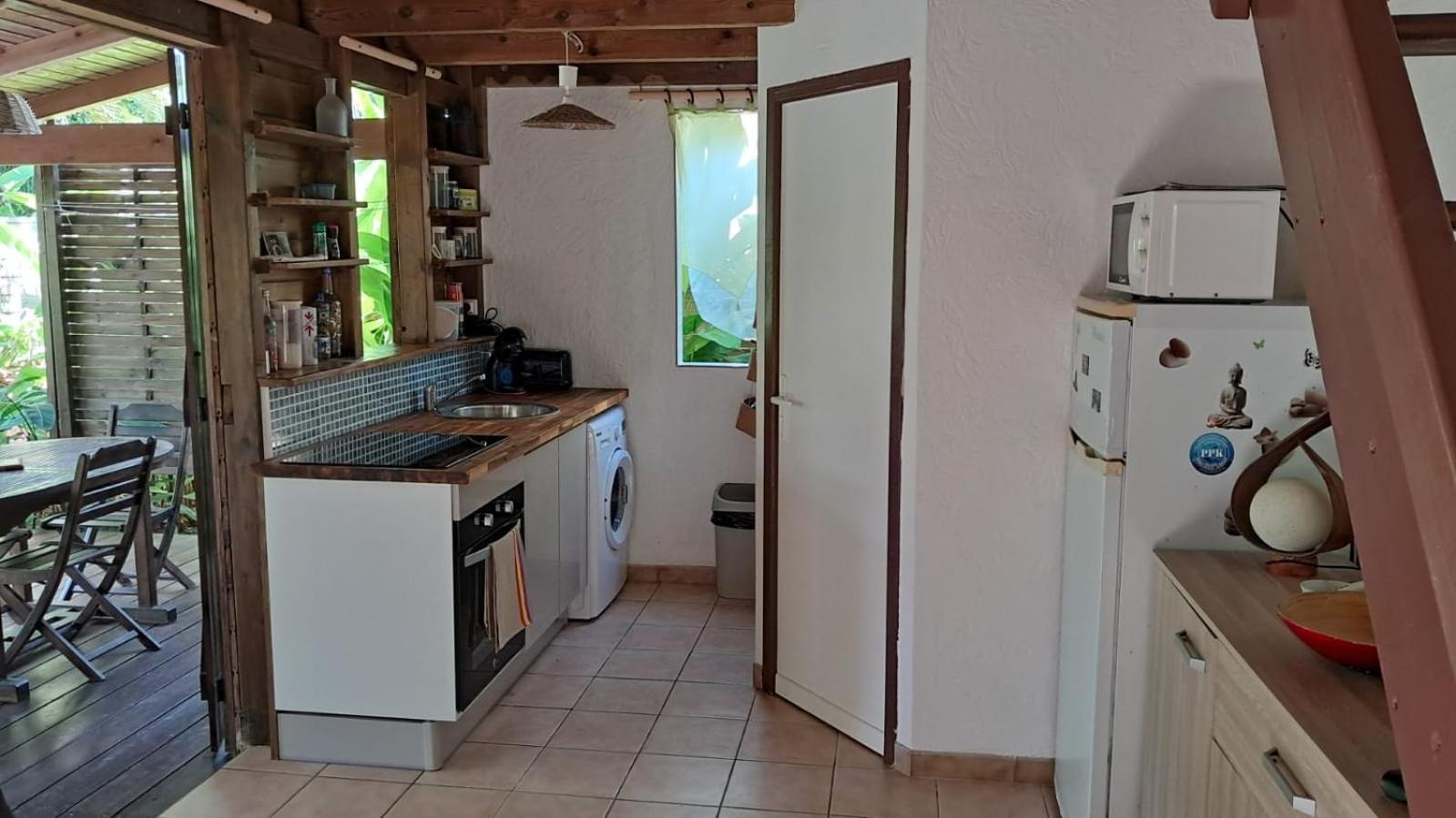 Kaz Creole Aventure Tropicale Insolite, Fibre, Jardin Et Jacuzzi Prives Saint-Francois  Εξωτερικό φωτογραφία