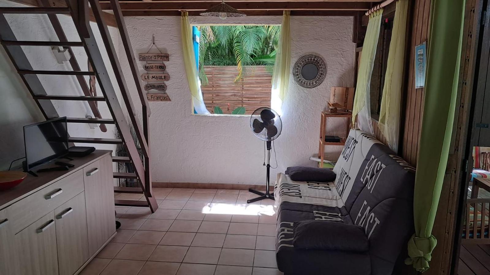 Kaz Creole Aventure Tropicale Insolite, Fibre, Jardin Et Jacuzzi Prives Saint-Francois  Εξωτερικό φωτογραφία