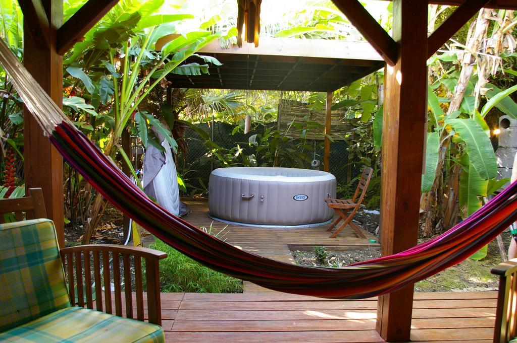 Kaz Creole Aventure Tropicale Insolite, Fibre, Jardin Et Jacuzzi Prives Saint-Francois  Εξωτερικό φωτογραφία